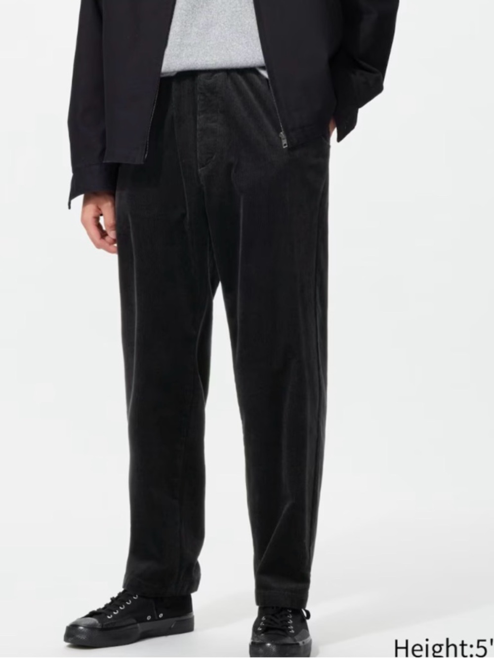 Uniqlo Men’s Black Corduroy pants, size XL